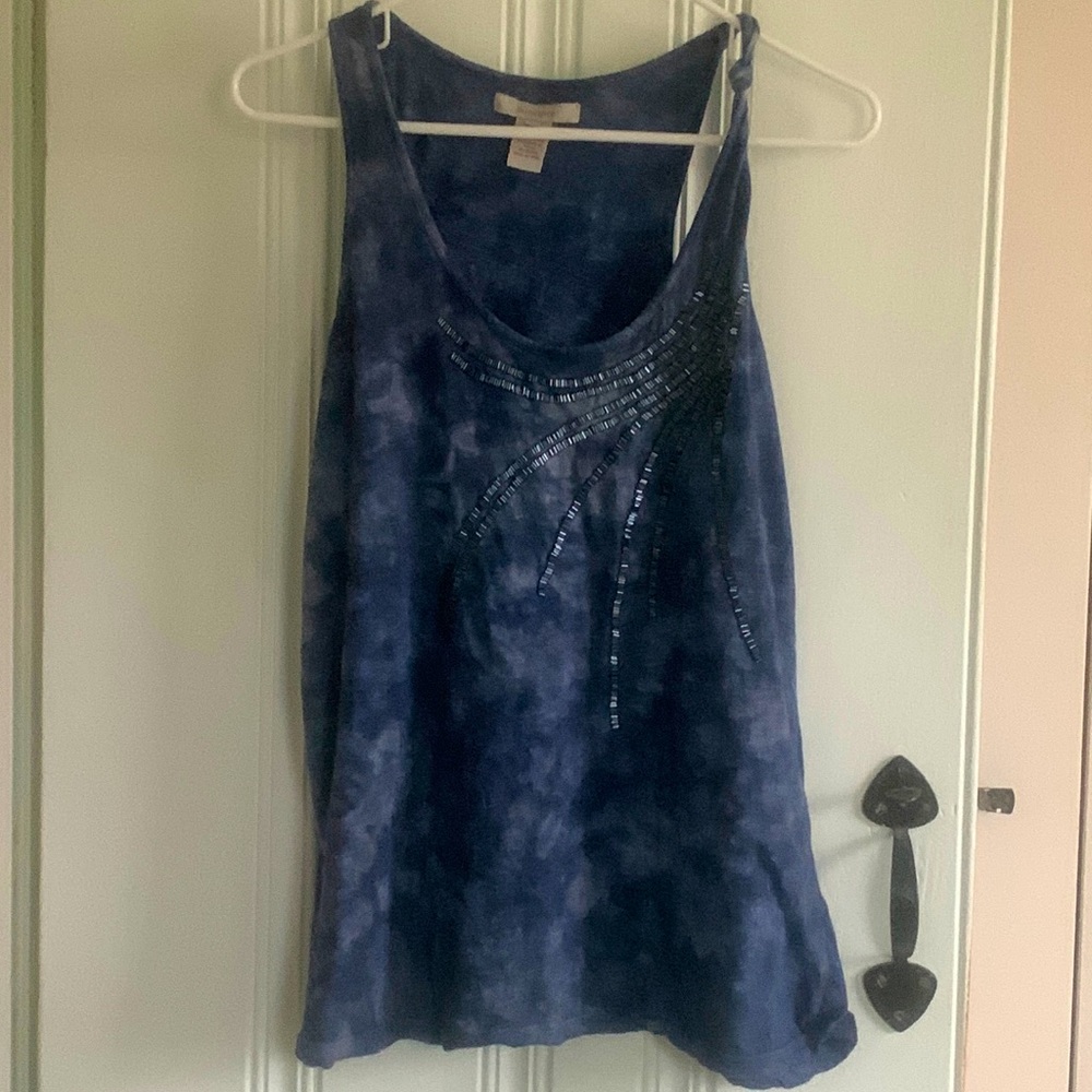 Womens beaded tank top